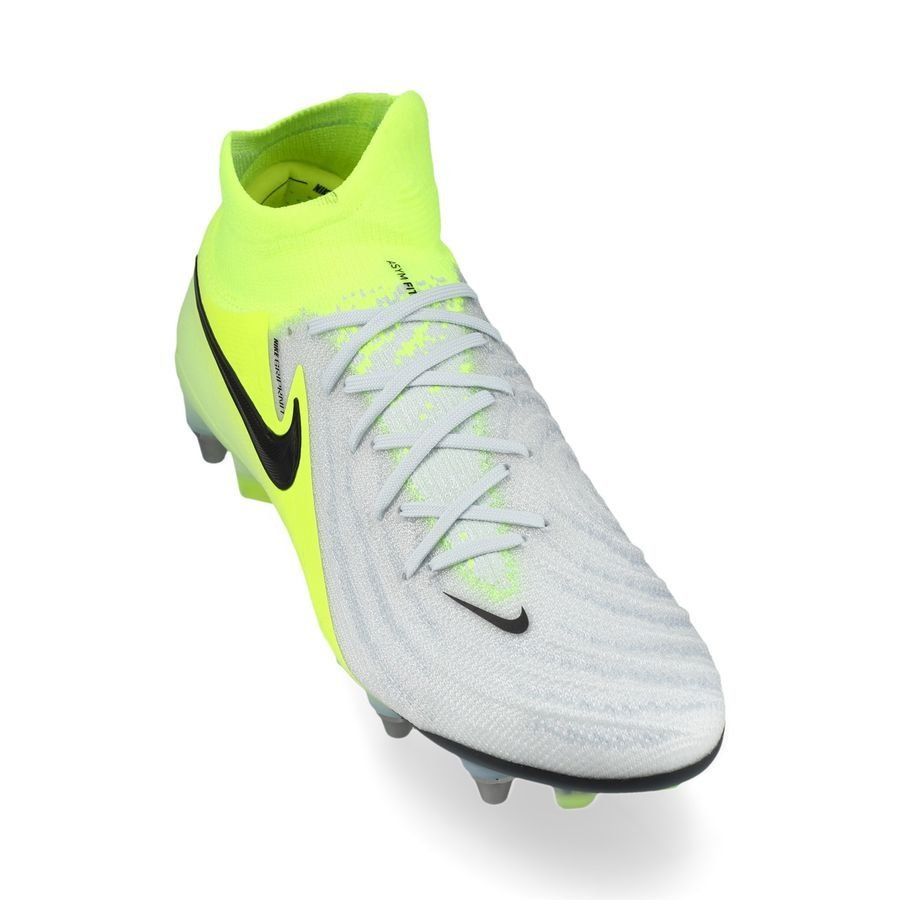 Nike Phantom Luna II Elite SG-PRO ÉDITION JOUEUR Mad Voltage - Argenté/Noir/Jaune Fluo