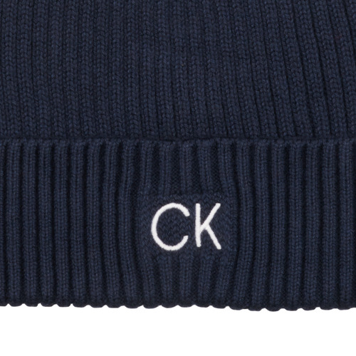 Calvin Klein Jeans - CLASSIC COTTON RIB BEANIE Marino