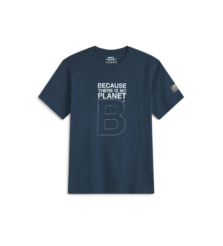 Camiseta azul ECOALF