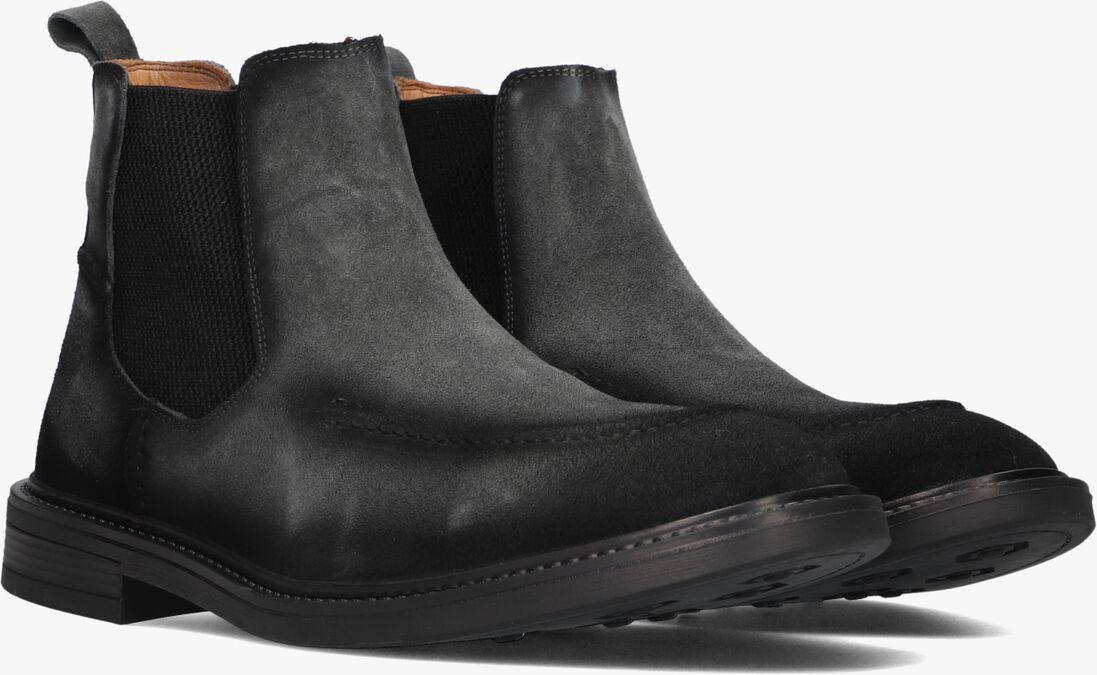 grijze stefano lauran chelsea boots s3217