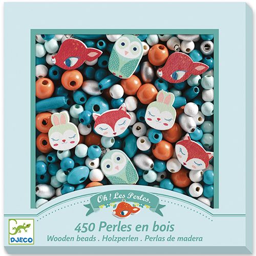 Djeco houten kralen - kleine dieren