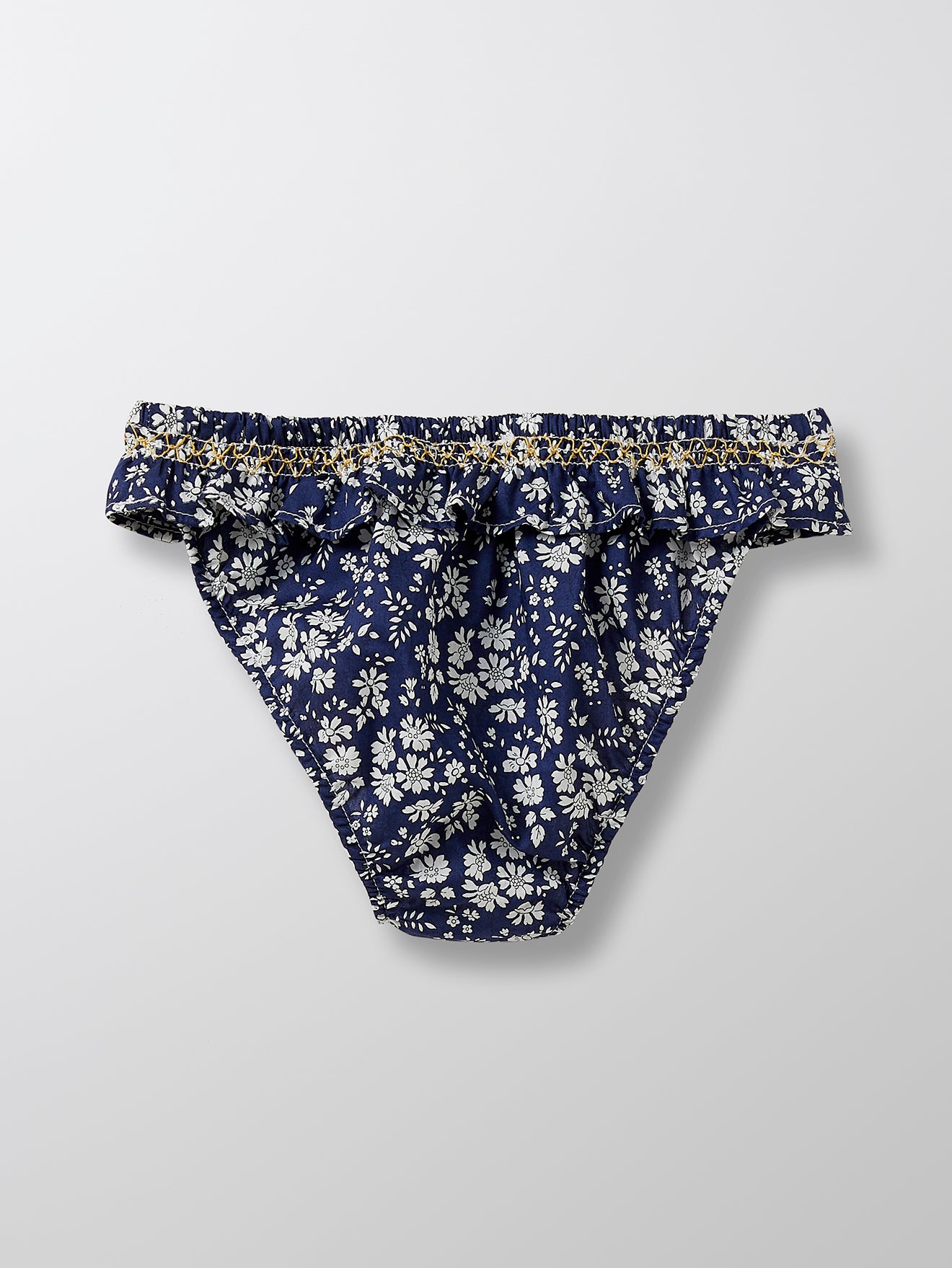 Culotte de plage en tissu Liberty fille
