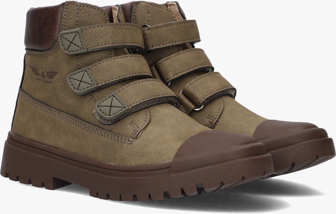 SHOESME groene shoesme enkelboots sw23w008