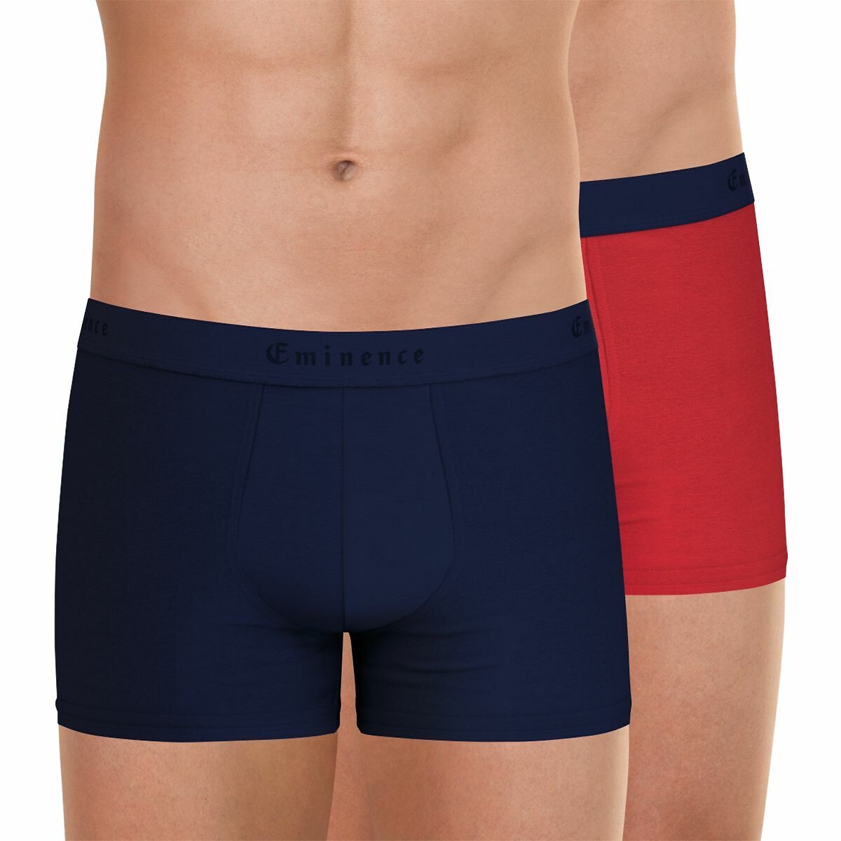 EMINENCE<br>Conjunto de 2 cuecas boxer, fabricadas na França