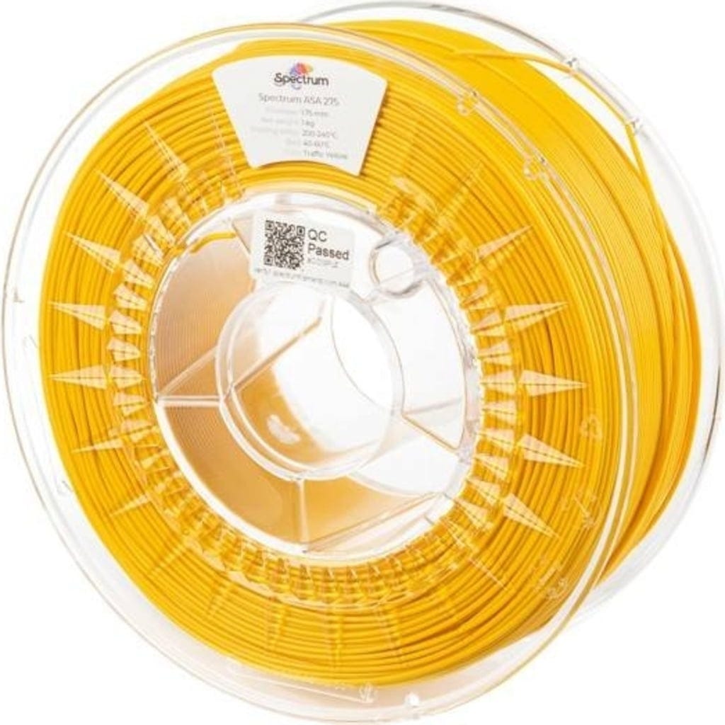 Spectrum  ASA 275 Traffic Yellow, 1,75 mm / 1000 g    Einfach druckbares ASA Filament