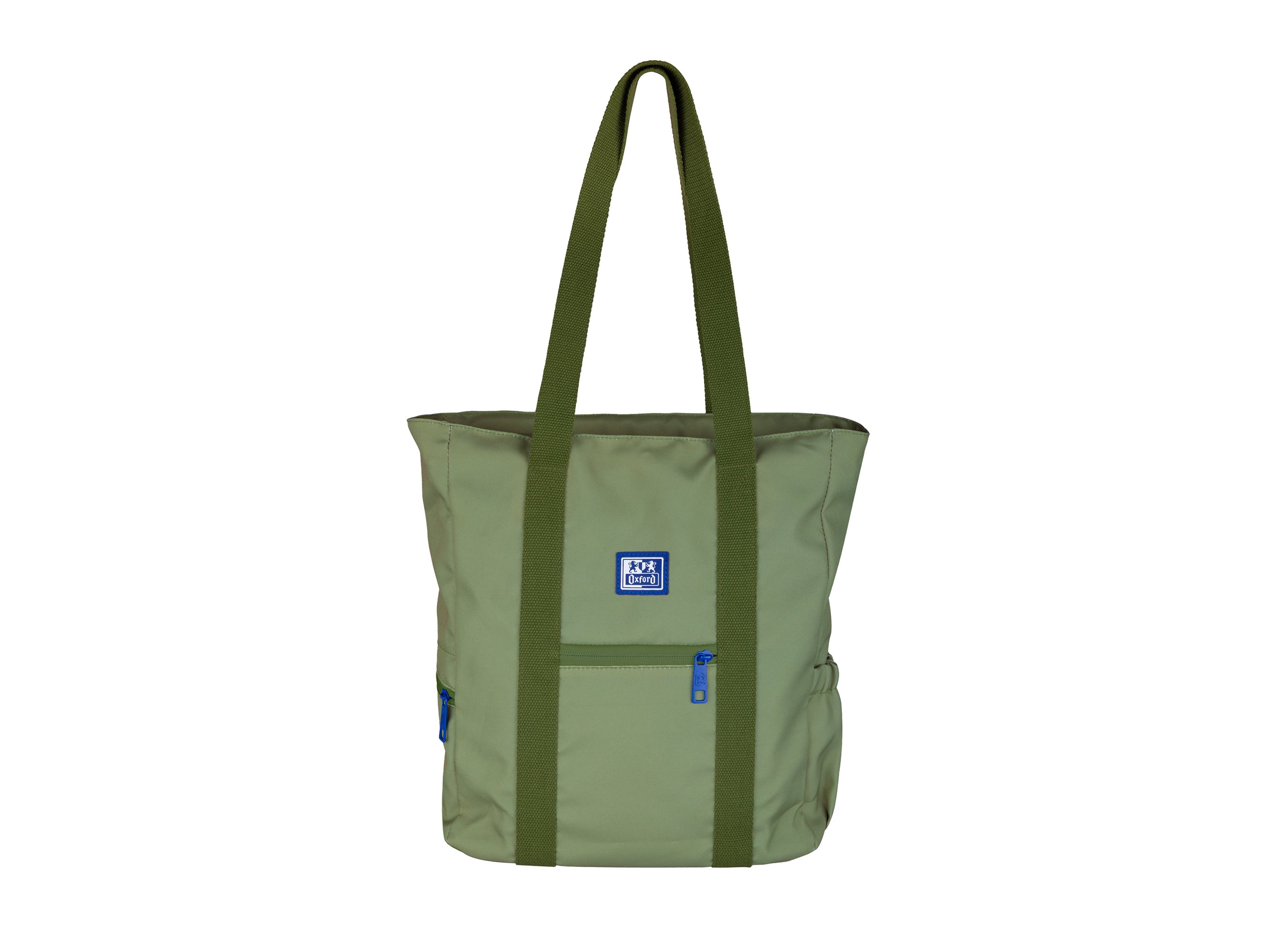 TOTE BAG B-TRENDY OXFORD VERDE SAFARI 30L 31X38X12CM