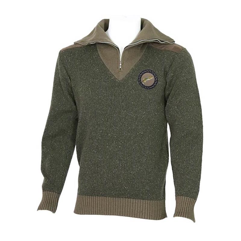 Pull Homme Bartavel P62 Truite - Kaki
