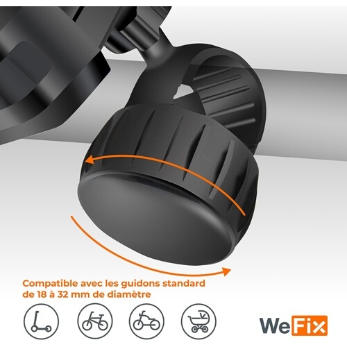 Support pour téléphone mobile Wefix VELO RENF