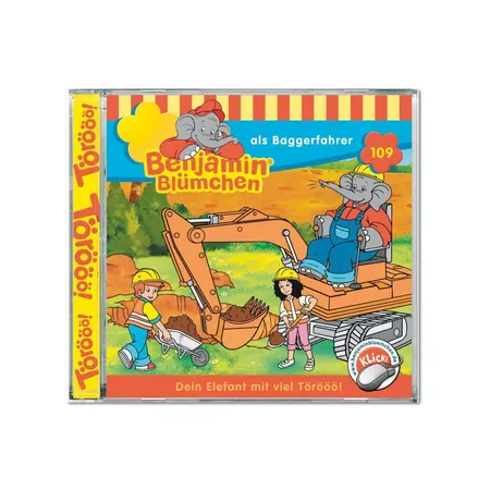 Kiddinx Benjamin Blümchen CD Folge 109 Als Baggerfahrer