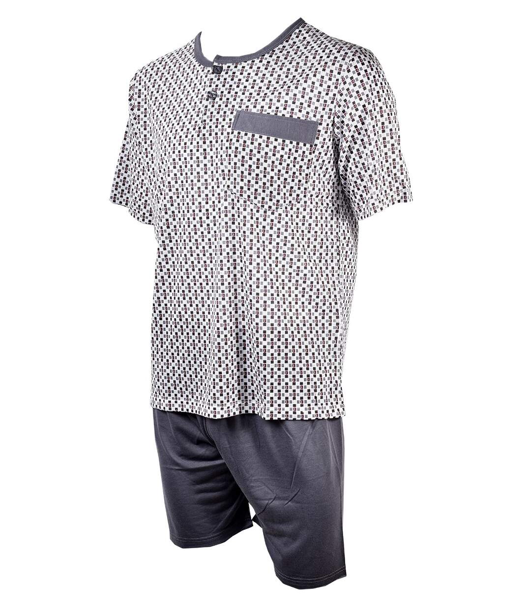 Pyjama Court Homme ECO HOMEWEAR 2941 GRIS