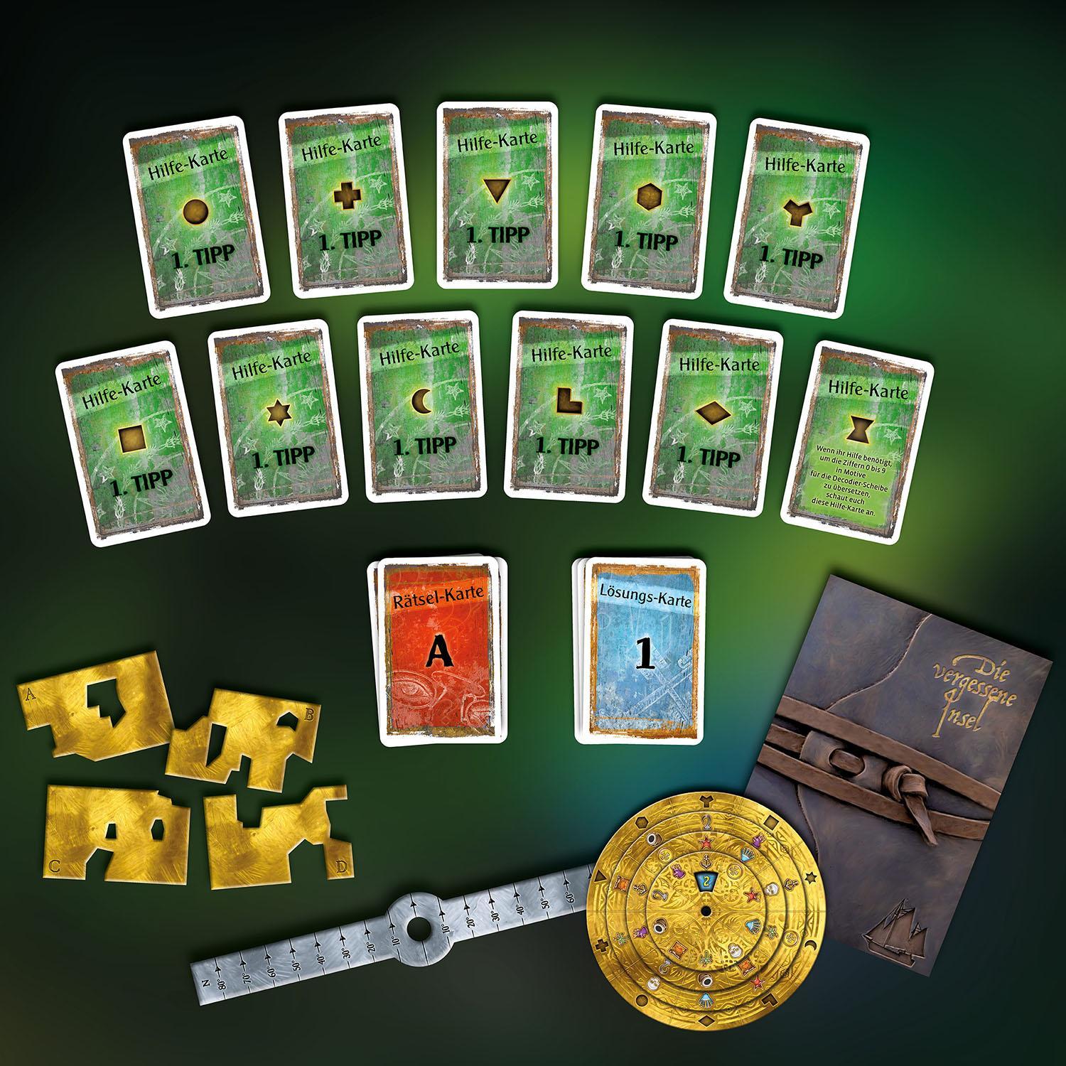 Gesellschaftsspiel – EXIT - Die vergessene Insel