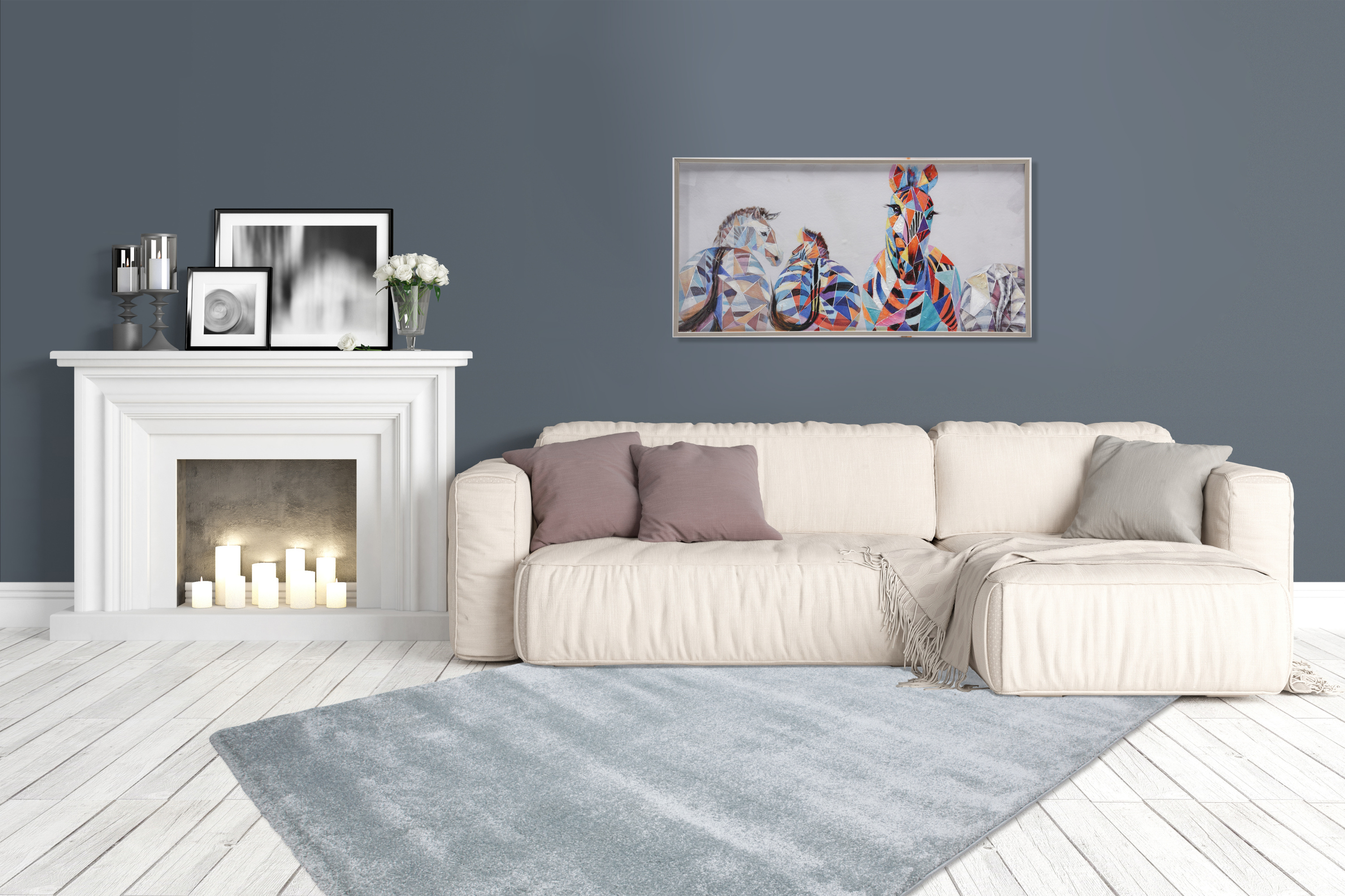 Teppich SAINT LUCIA 80 x 150 cm