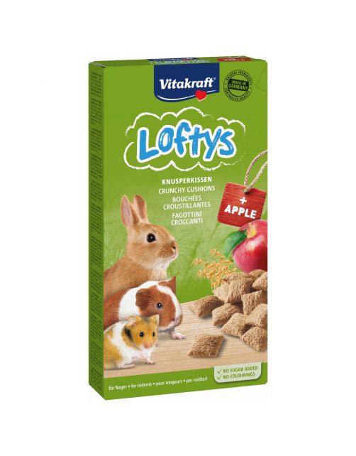 Vitakraft Lofty's - Knaagdiersnack - Appel 100 g