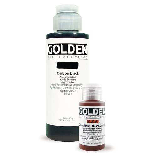 GOLDEN FLUID ACRYLICS Acrylfarbe, einzeln