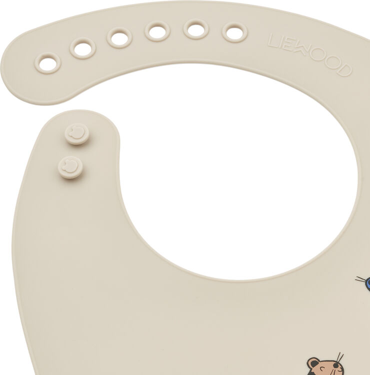 Liewood Tilda Bib 2-Pack Leopard multi mix