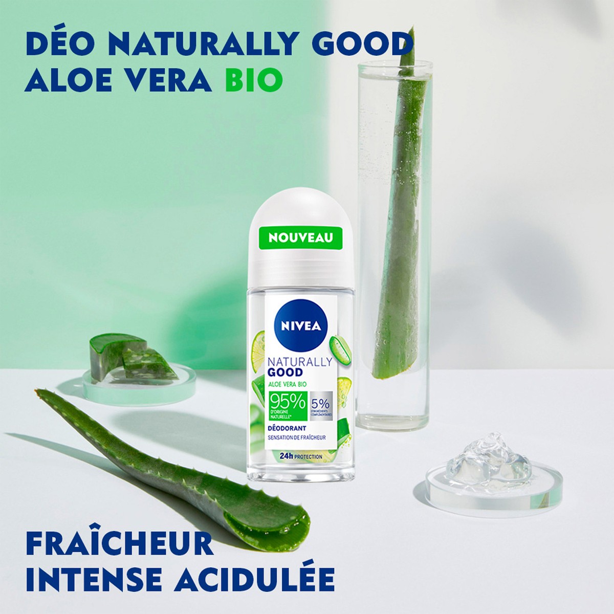Déodorant bille - Aloe vera - Naturally Good - 50 ml