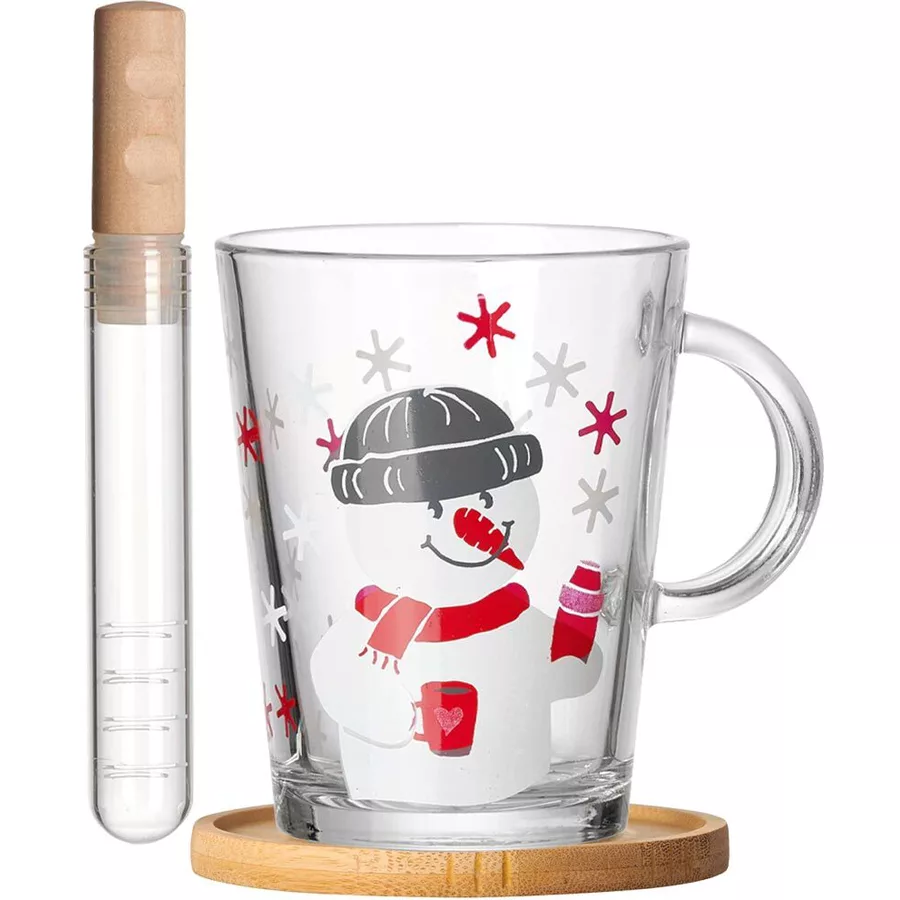 Ritzenhoff & Breker GmbH & Co. KG Teeglas + Untersetzer + Teesieb 380 ml 3er Set transparent