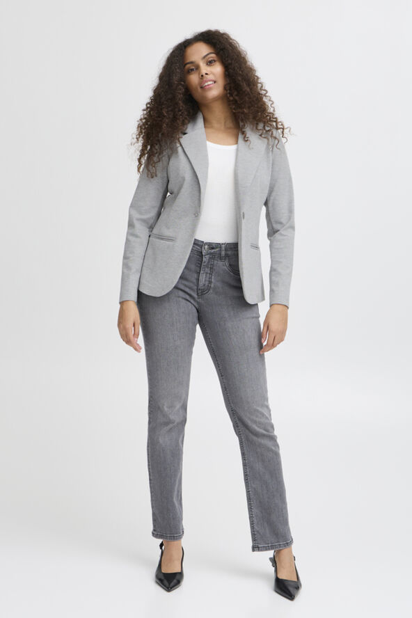 Fransa FRZablazer 2 Blazer Light grey melange