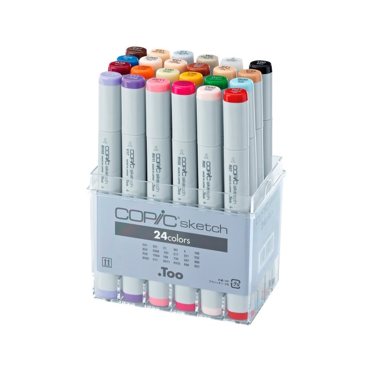 Copic Sketch Sets, 24er-Set