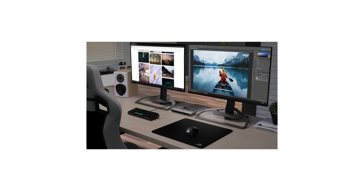 CorsairTBT100 DP Thunderbolt 3 Dock met DisplayPort dockingstation  (Grijs)