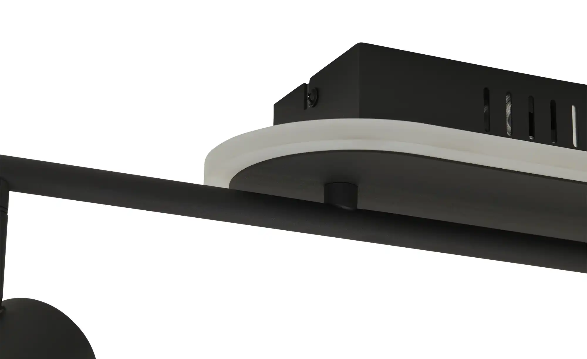 KHG LED-Deckenspot, 2+1-flammig, sandschwarz