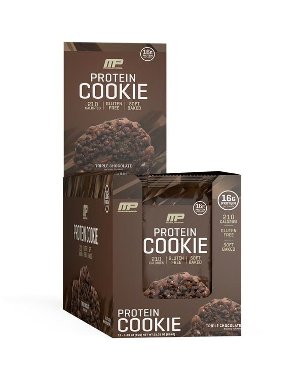 MusclePharm Protein Cookie - Triple Chocolate 12x52g