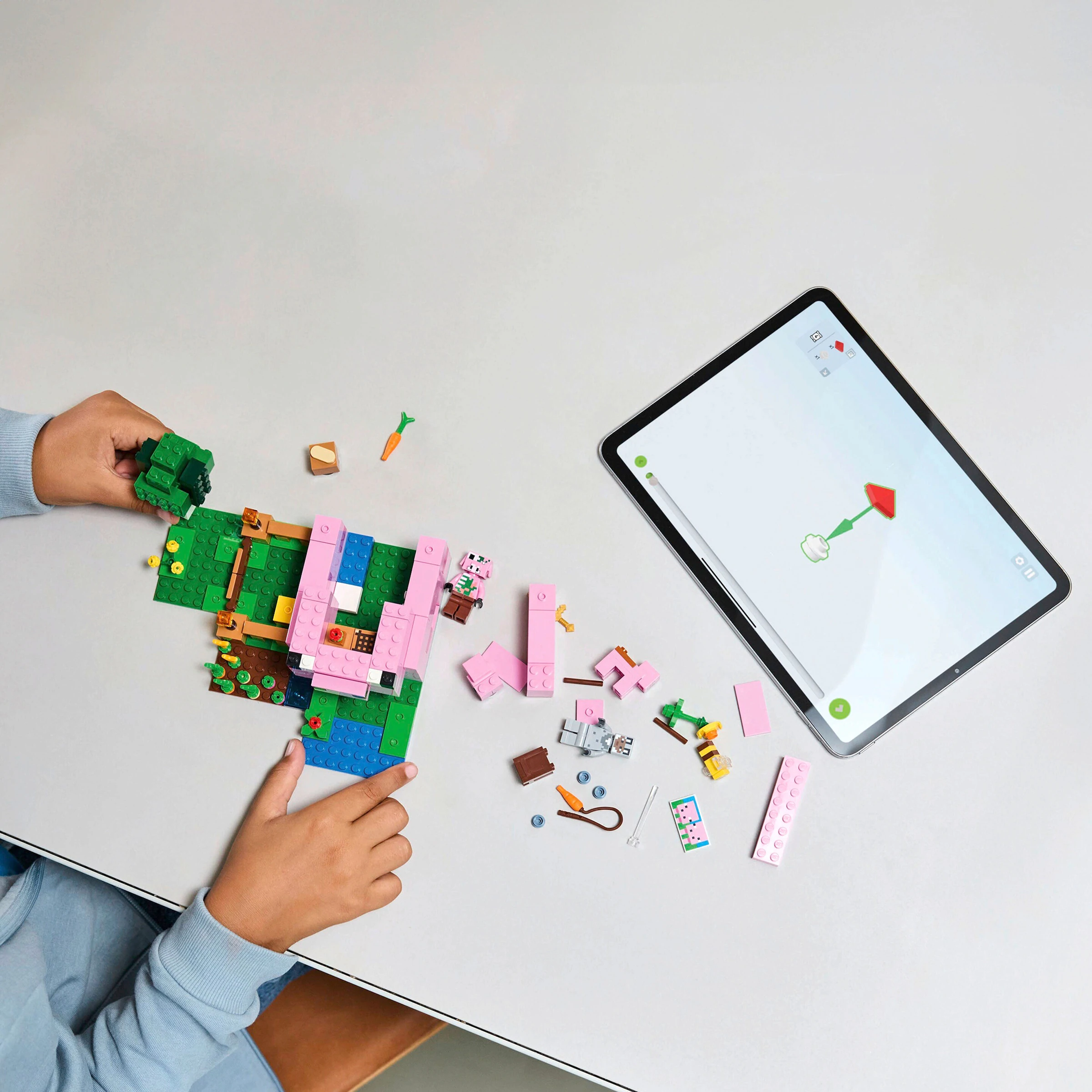 LEGO® - Minecraft 21268 Das Babyschwein-Haus
