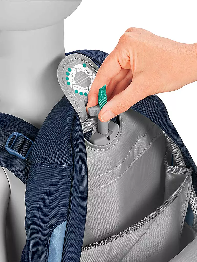 COOCAZOO Schulrucksack MATE GEOMETRIC SKY dunkelblau