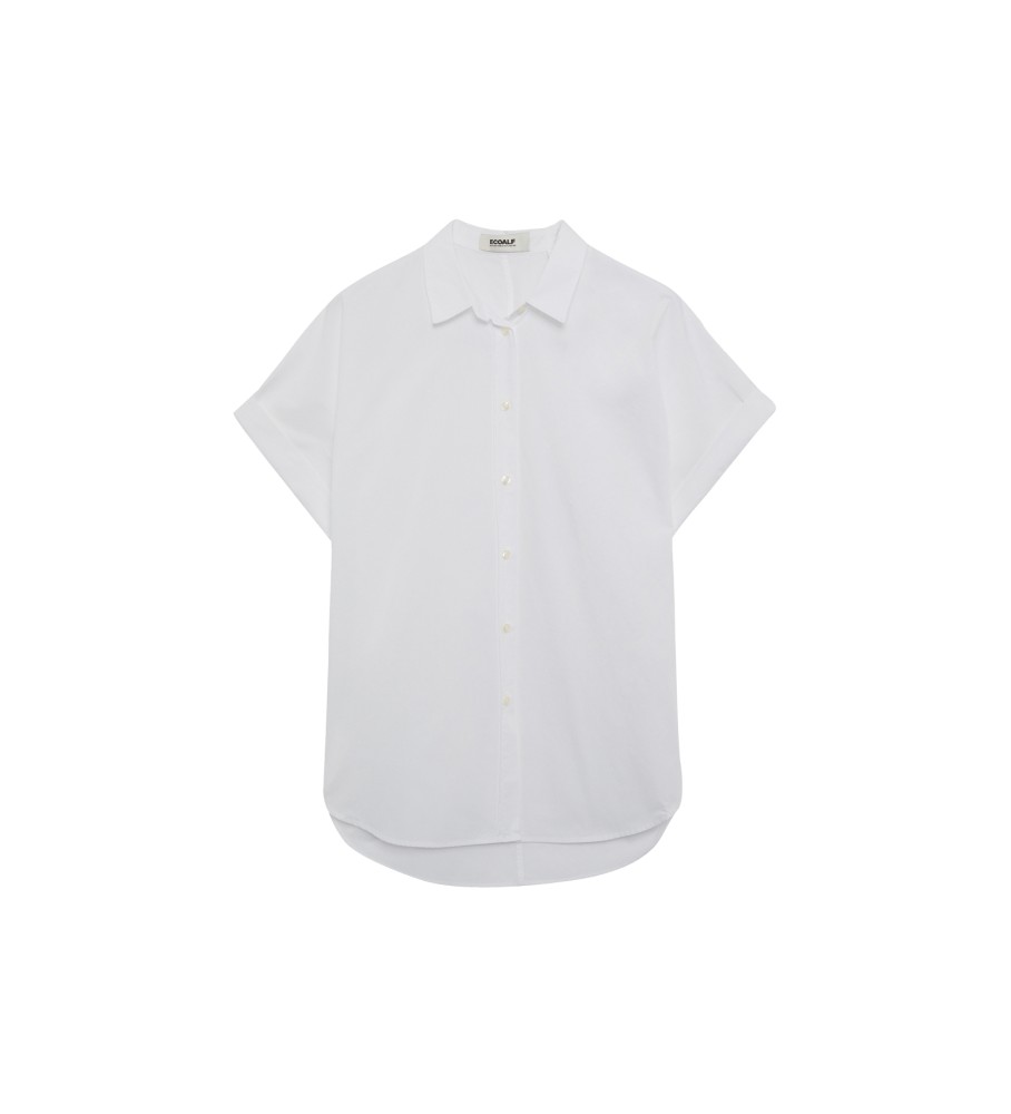 Camisa branca feminina ECOALF Isaalf