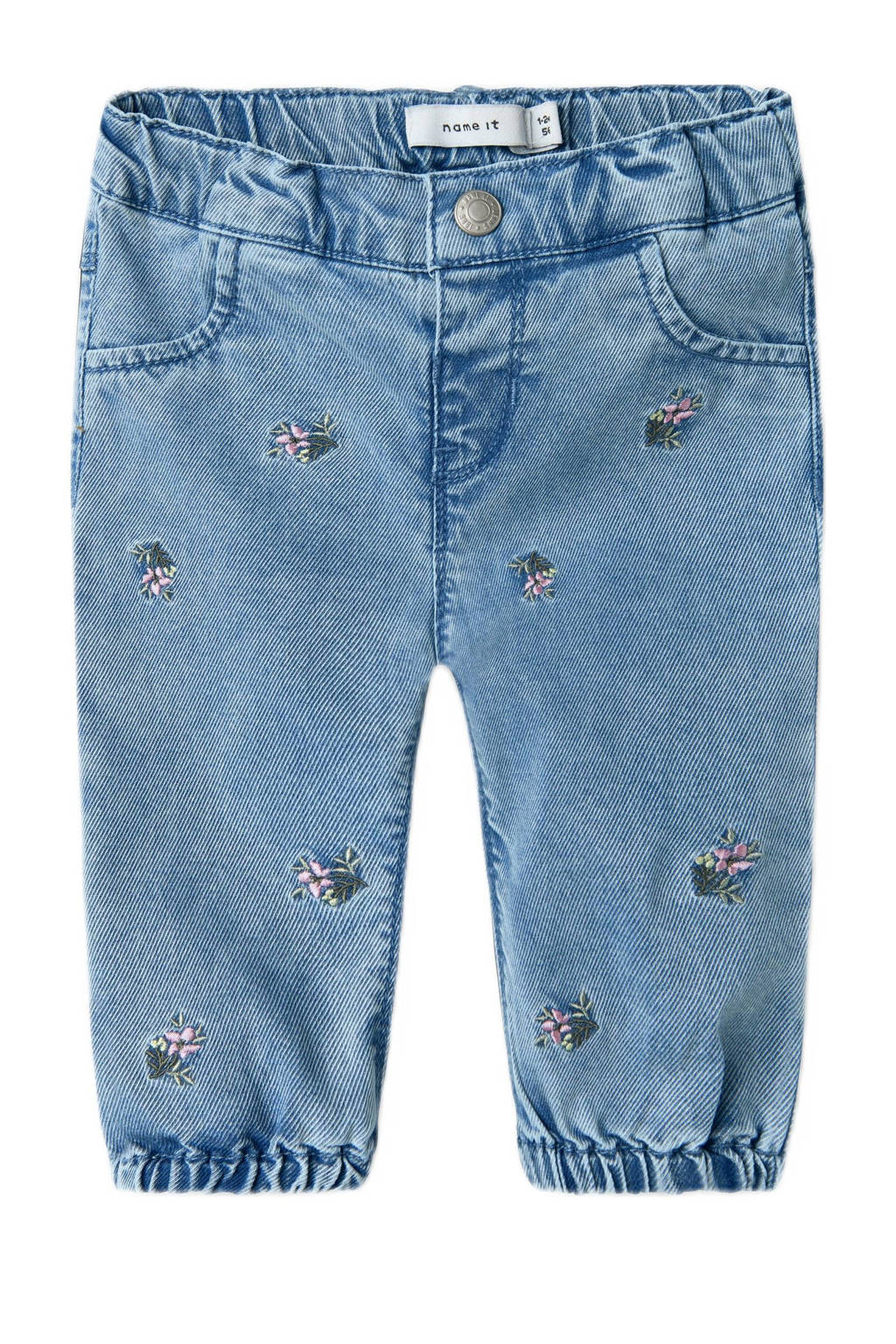 NAME IT regular waist regular fit jeans light blue denim