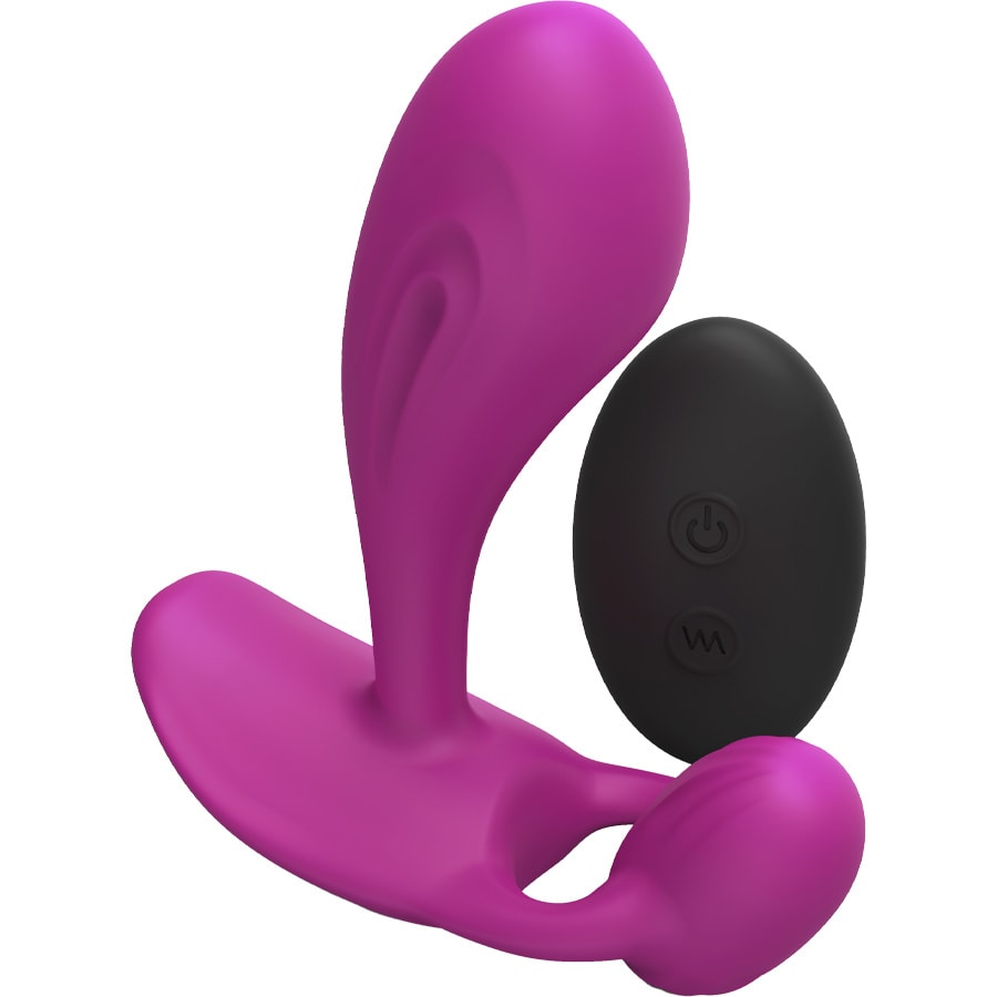 Vibromasseur télécommandé - Wiity - Rose - 10 modes