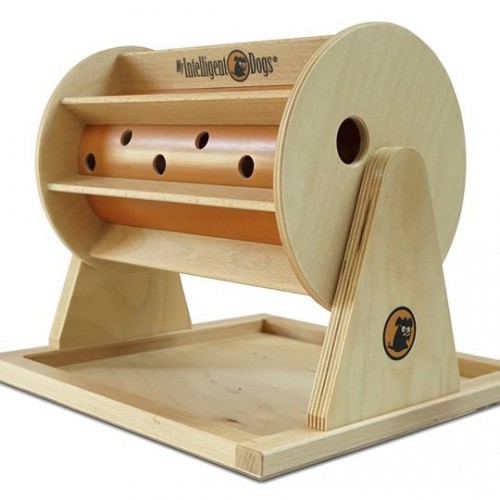 Brinquedo inteligente para cães: roda da fortuna