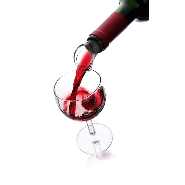 Lot de 2 anti-gouttes noirs Vacu vin