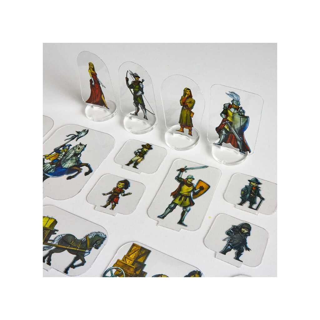 Flat Plastic Miniatures - Mankind Horde - 31 Pieces