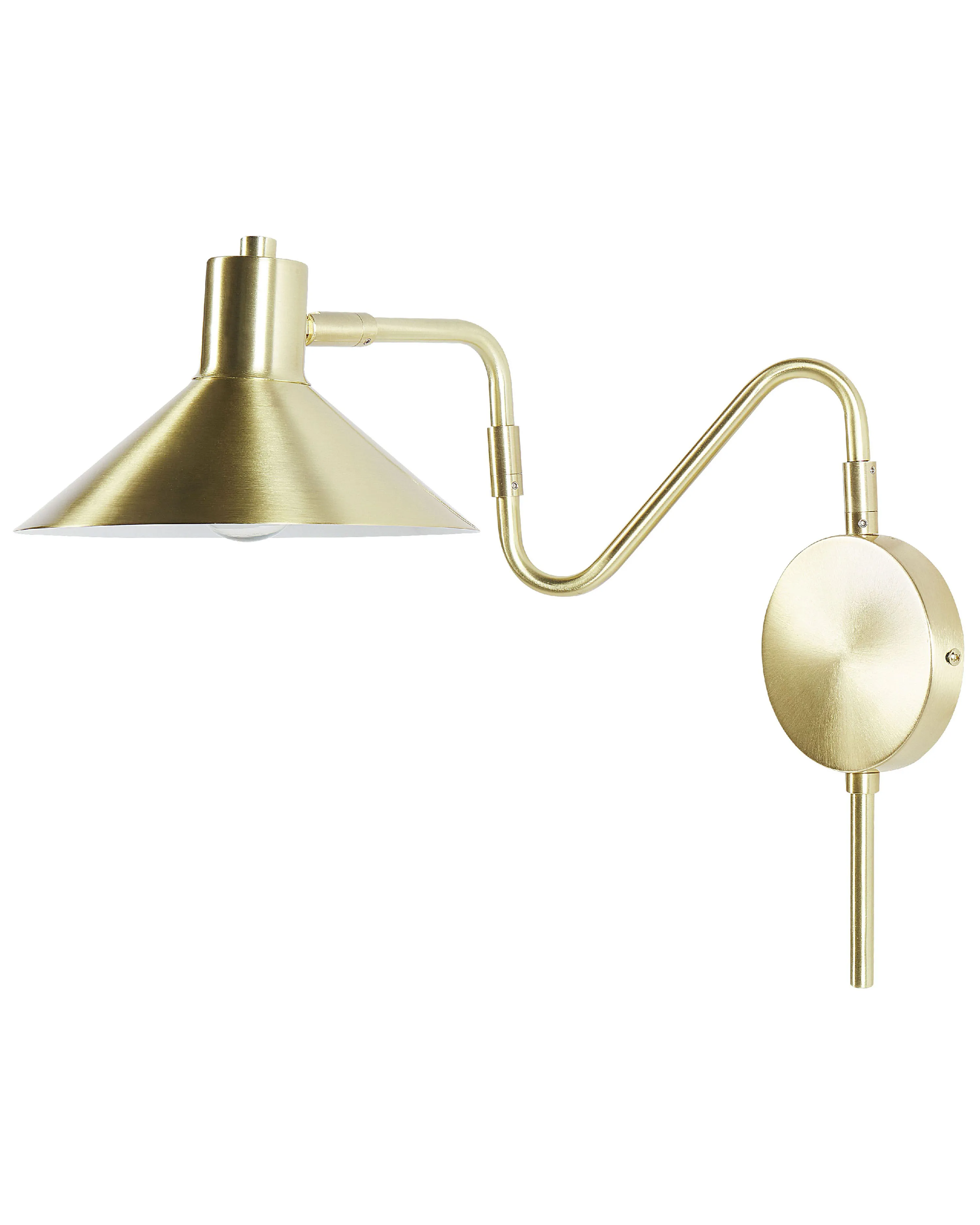 Wandlamp BALIEM verstelbaar Metaal Goud