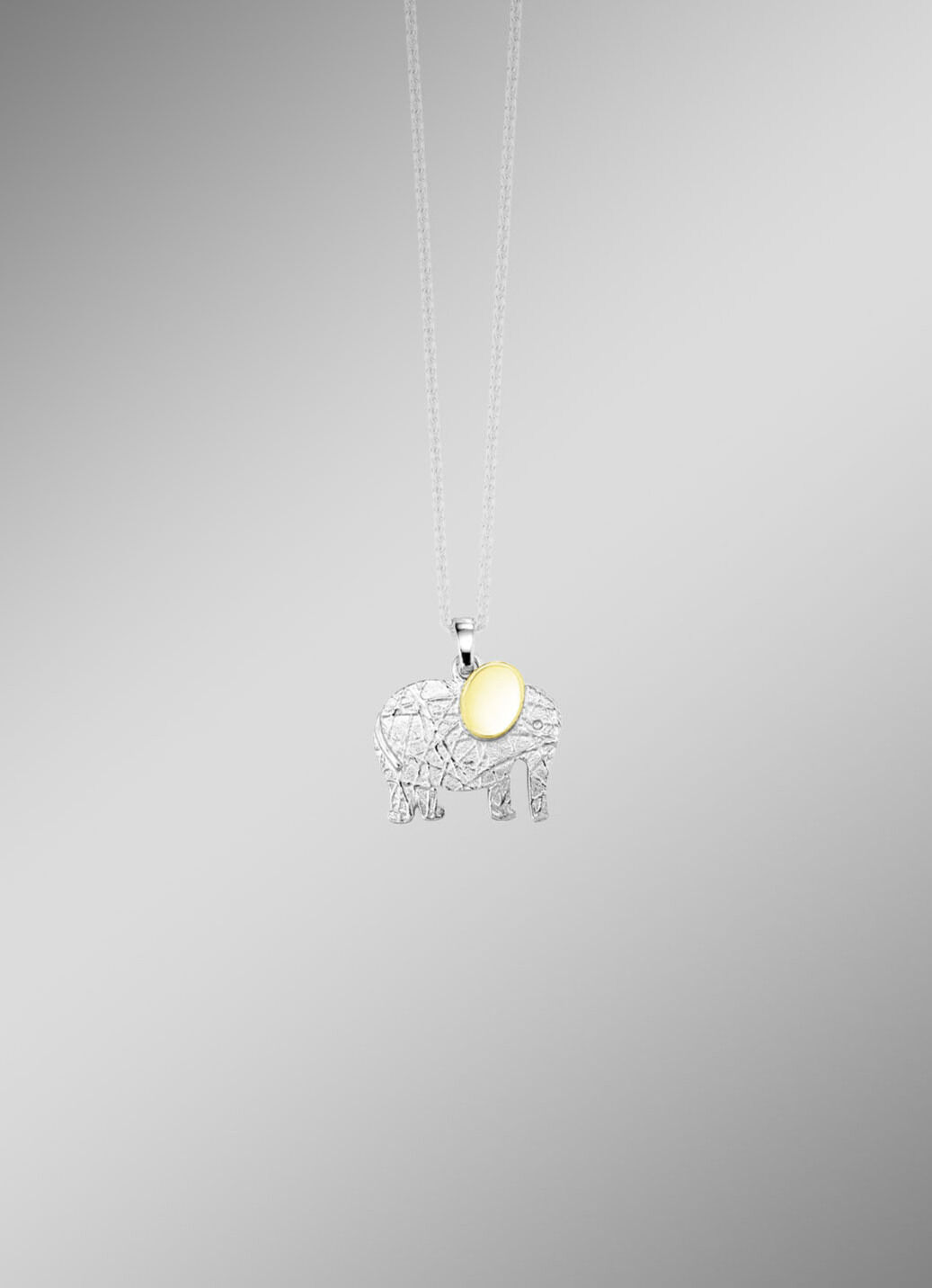 Elefanten-Anhänger in Silber