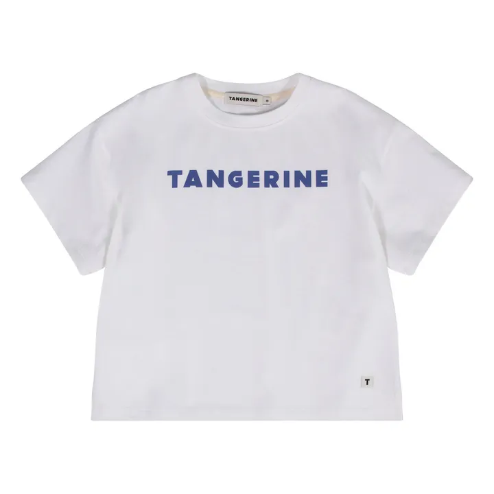 Tangerine T-shirt Logo | Blanc