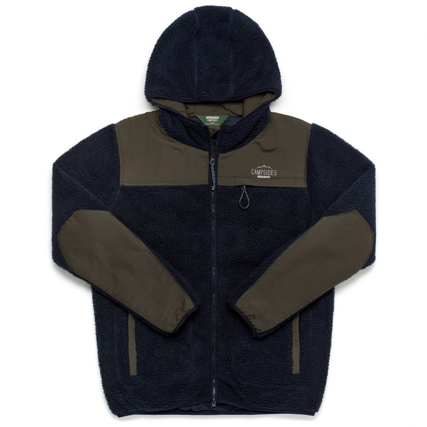AUBRUN BLUE GREEN-Veste rembourré pour homme