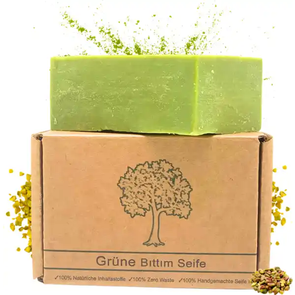 Grüne Bittim Seife