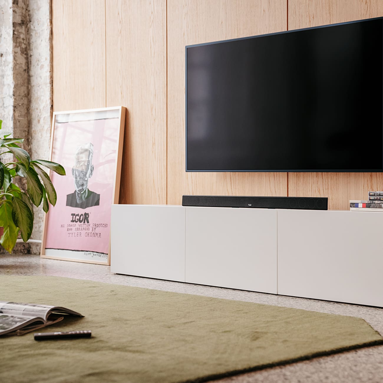 CINEBAR 11 + Panasonic UB154