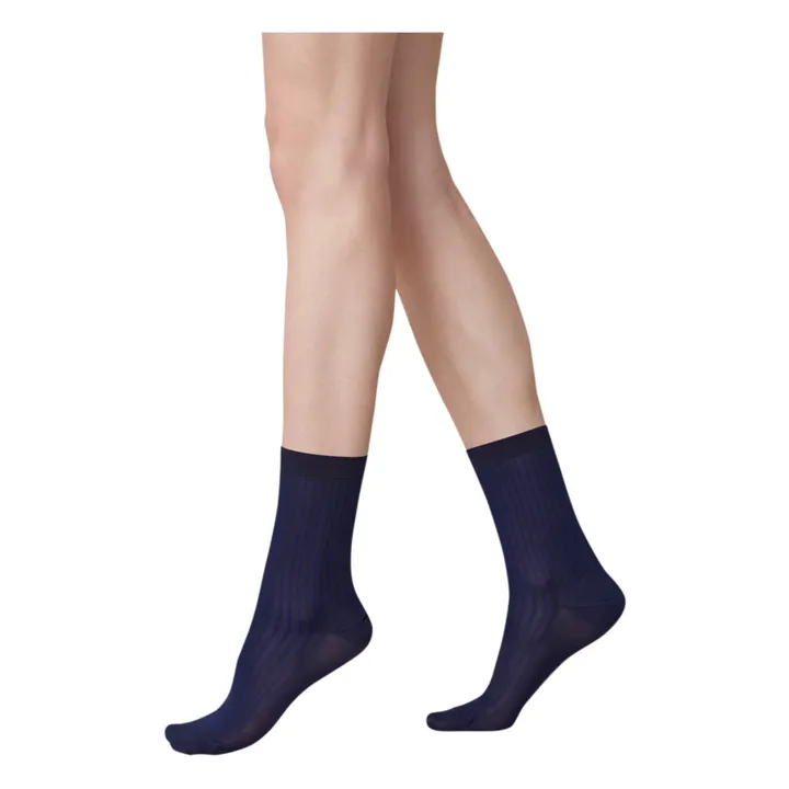 Swedish Stockings Chaussettes Alexa | Bleu marine