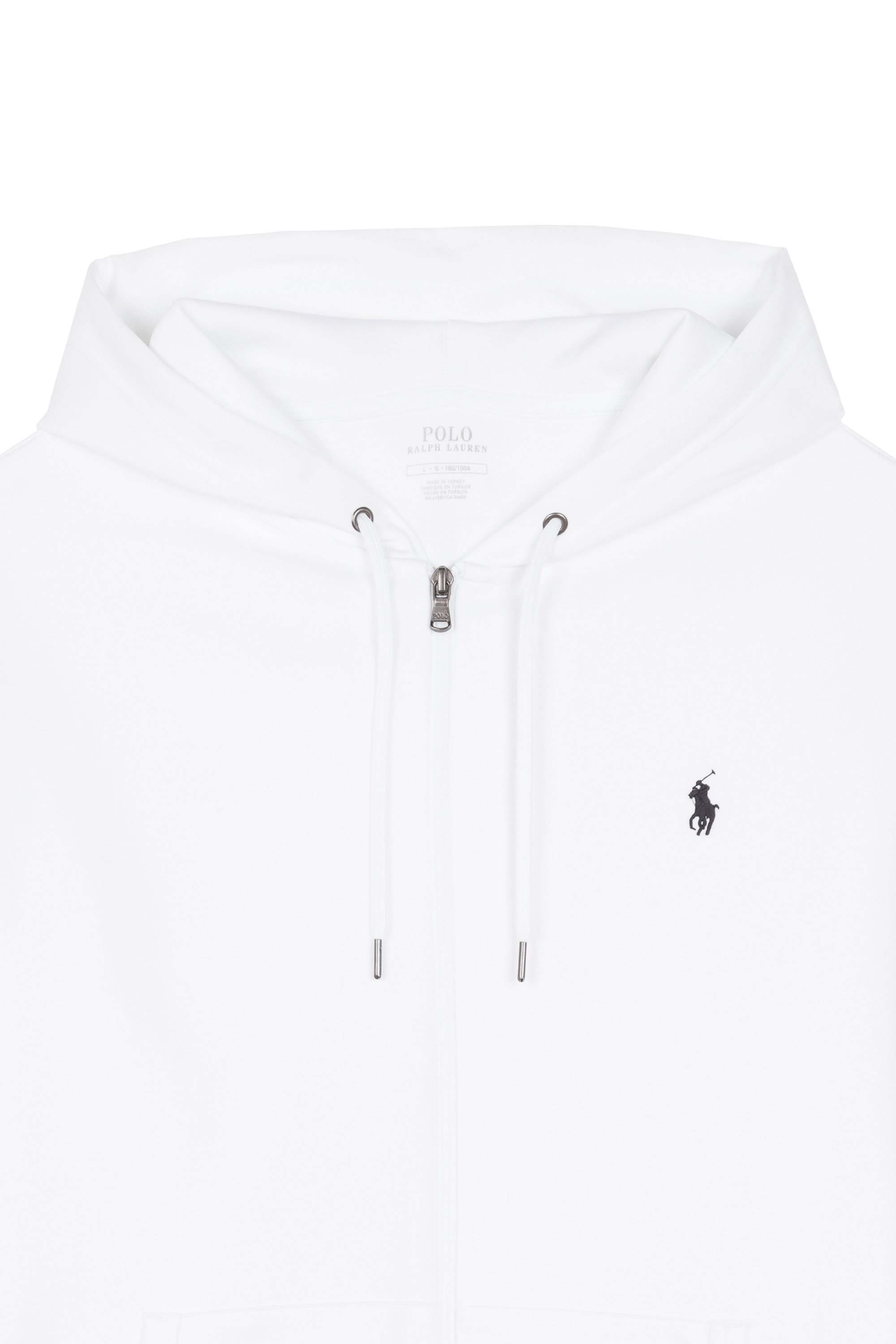 POLO RALPH LAUREN Sweat zippé Blanc