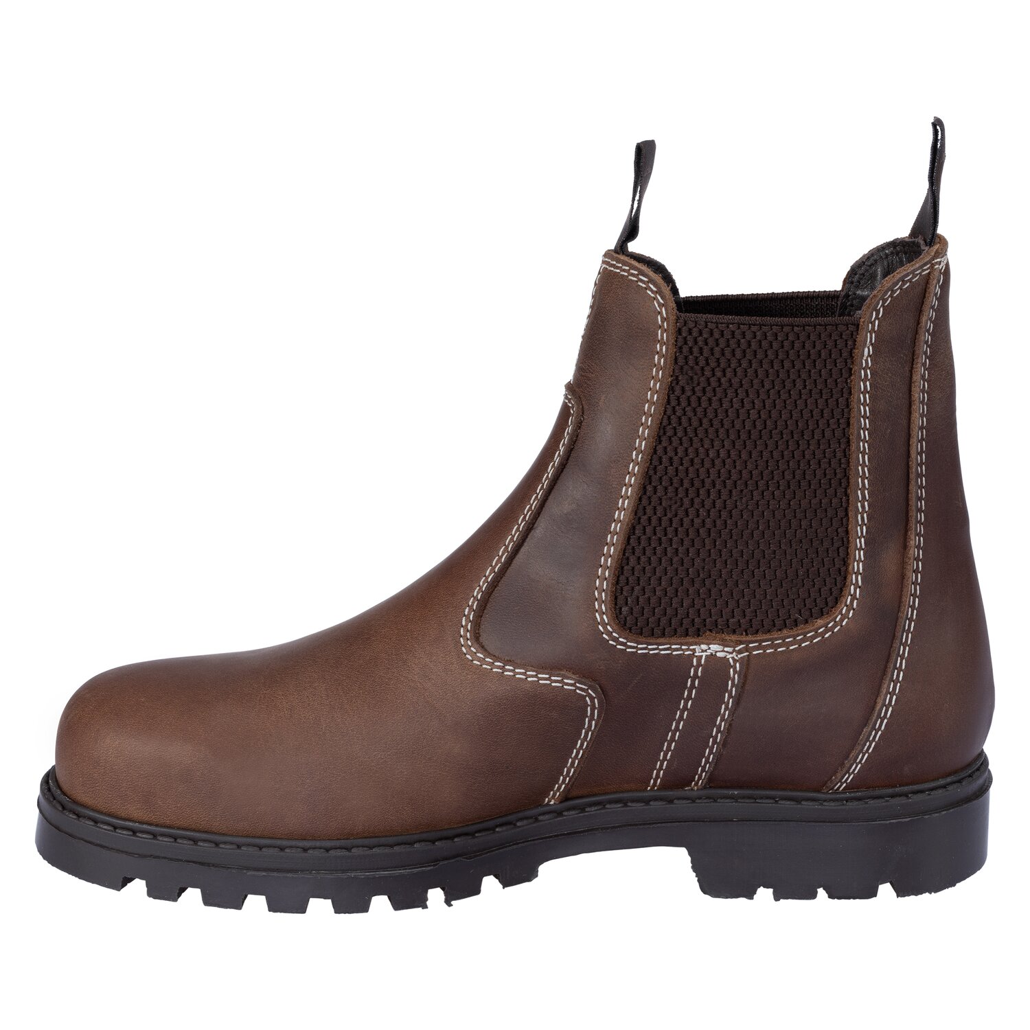 black forest Reit- und Stallschuh mit Stahlkappe  - chocolate