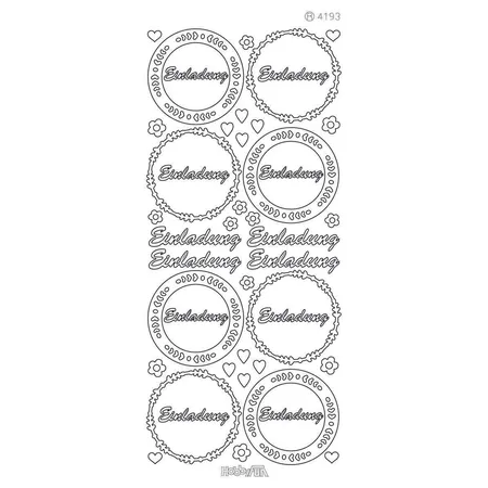 hobbyfun Konturensticker 
