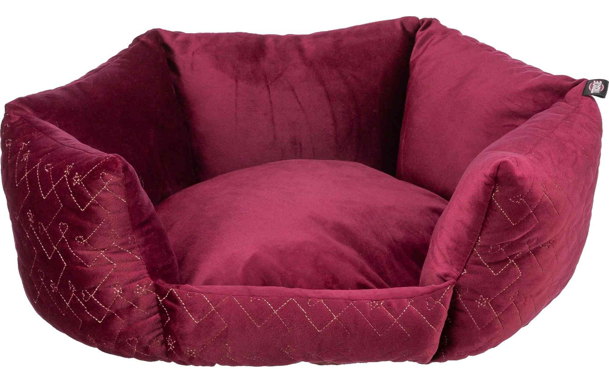 Hunde-Bett Natalya, BordeauxHundebett
