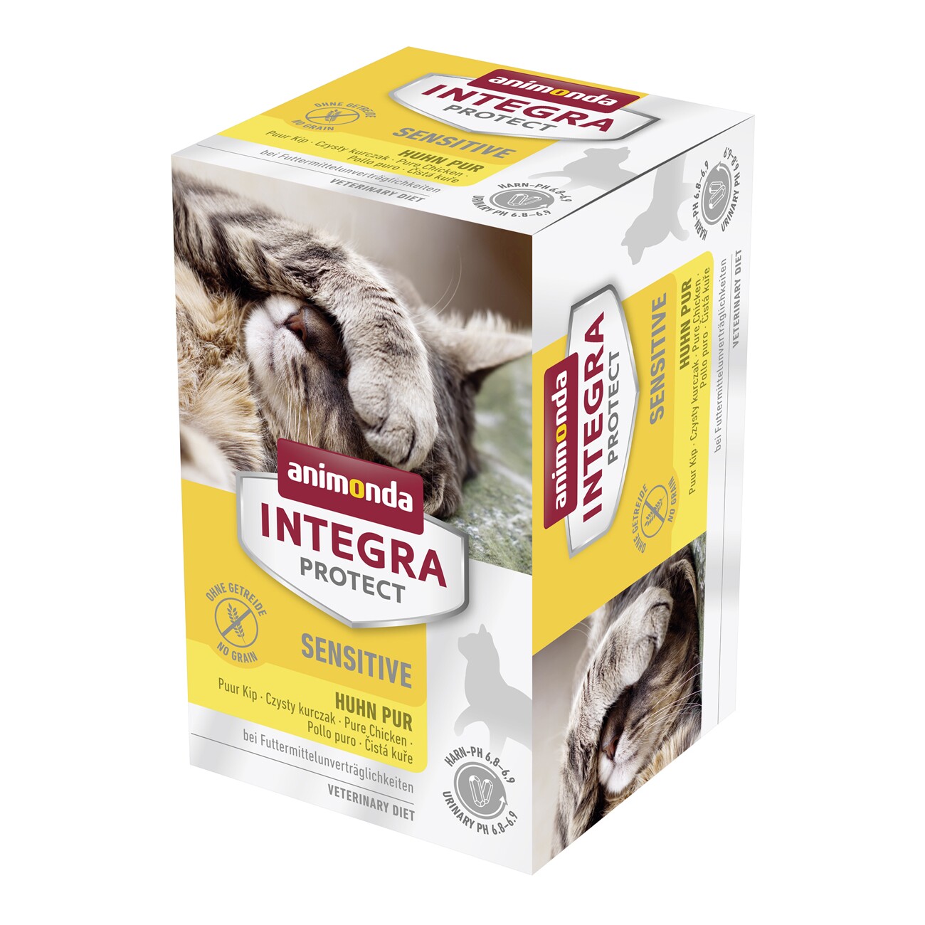 animonda Integra Protect Sensitive 6x100g Huhn pur