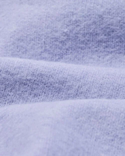 housse de couette flanelle 200 x 200/220 mélange lavande