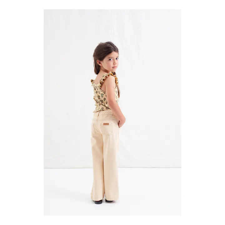 Tocoto Vintage Pantalon Vintage Palazzo | Ecru