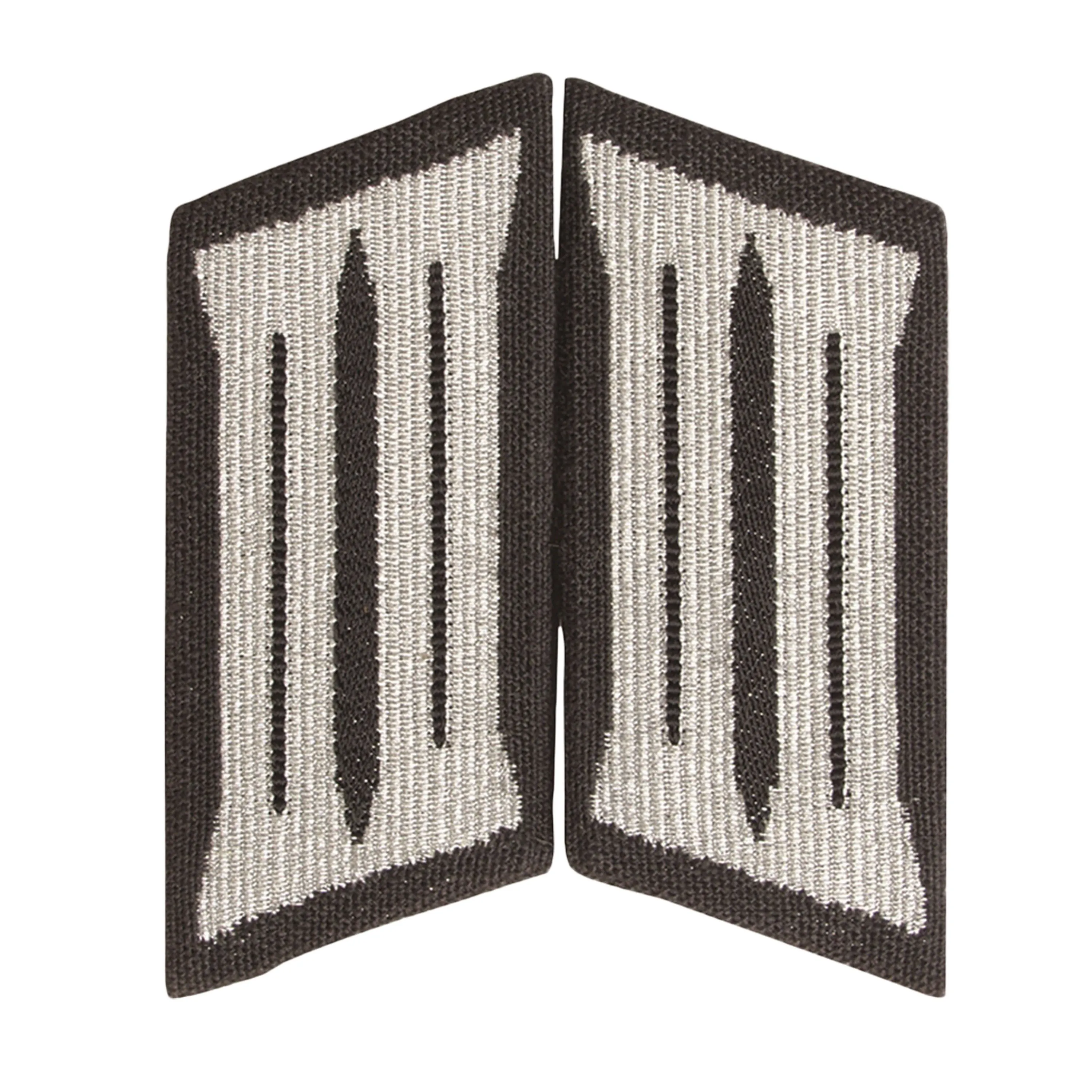 NVA -  NVA Kragenspiegel LaSK Soldat schwarz