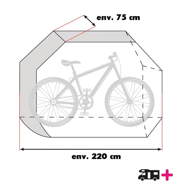 Housse THULE Bike Cover 2 à 3 vélos